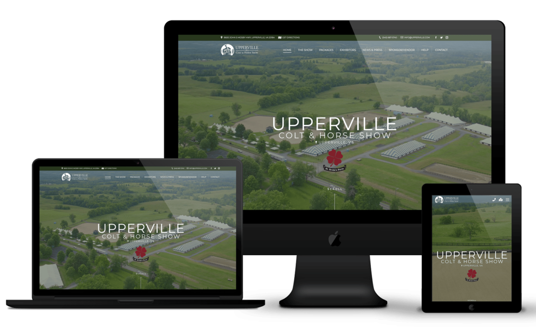Upperville Colt & Horse Show Announces New and Improved Website and Social Media Presence