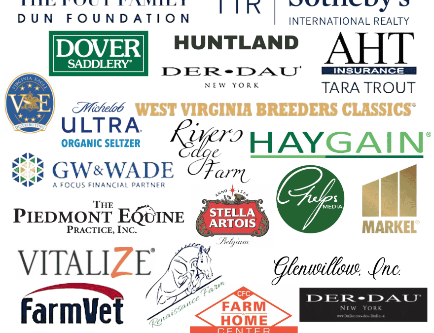 Upperville Colt & Horse Show Thanks Generous 2021 Sponsors