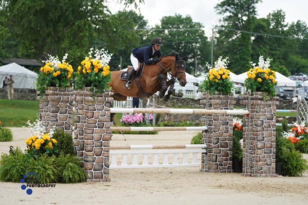 Cathleen Driscoll Rockets to First Place in the Turnham Green $37,000 FEI 4* Upperville Speed Stakes