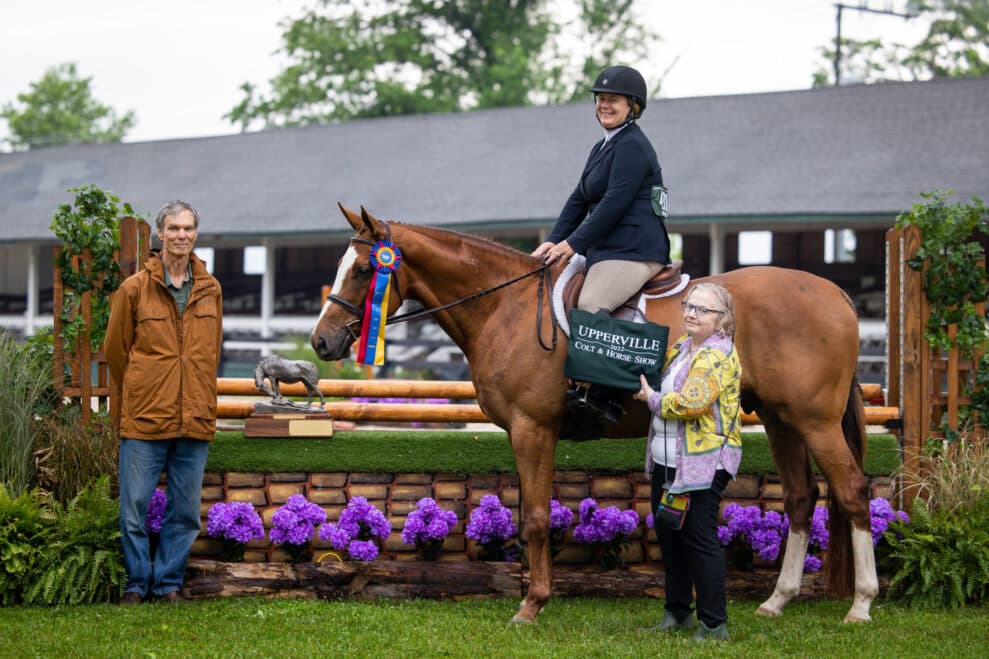 Thoroughbreds are Center Stage Tuesday Afternoon at the Upperville Colt & Horse Show