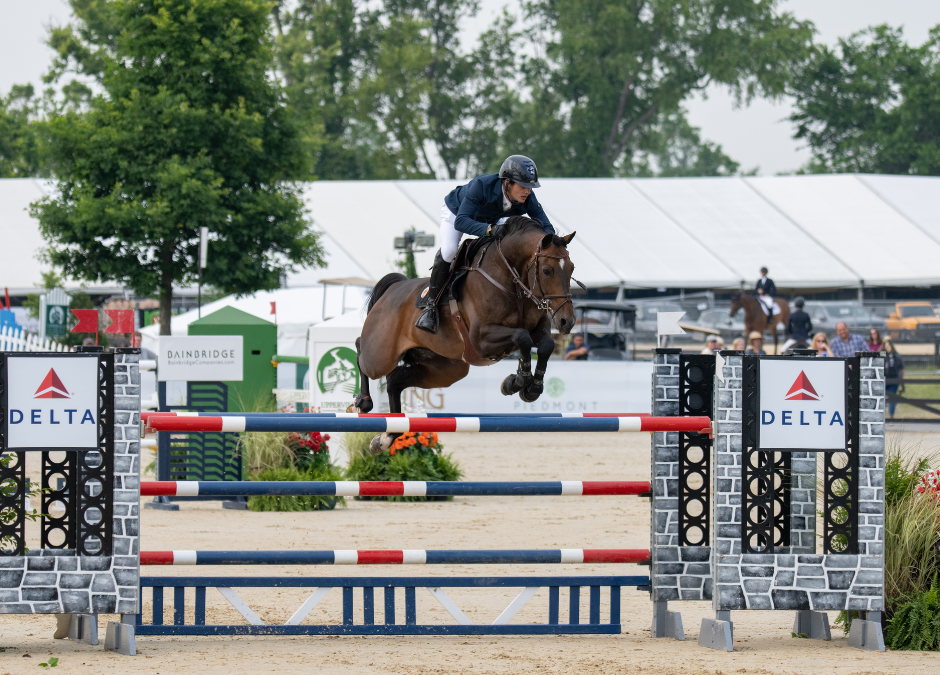 Mark Bluman Can’t Be Caught in the $77,300 FEI 4* Upperville Welcome Stakes at the Upperville Colt & Horse Show Presented by MARS Equestrian™
