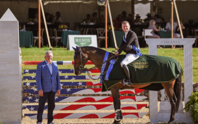 Ireland’s Philip McGuane Edges USA’s Sloane Coles for the Win in the $62,500 FEI/CSI 4* Upperville Welcome Stakes at the Upperville Colt & Horse Show